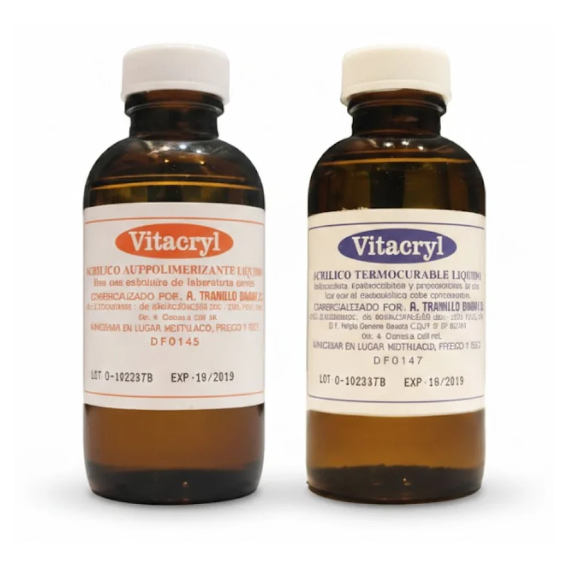 El Acrílico Líquido Vitacryl (Monómero — Alginatos e Impresiones en Lima, Perú