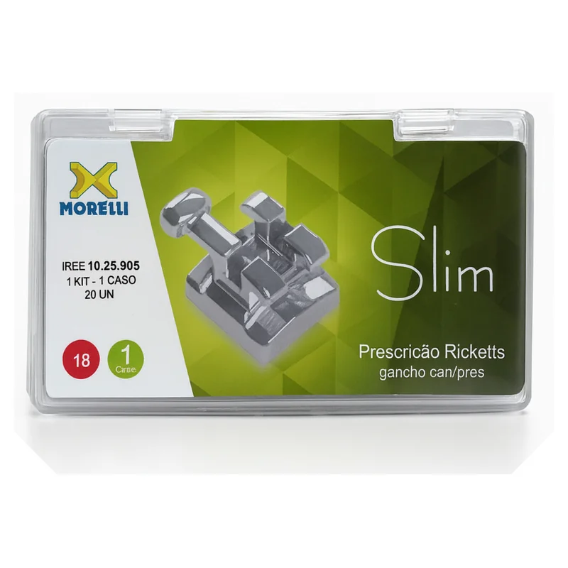El Bracket Ricket Slim Morelli ofrece estabilidad — Ortodoncia en Lima, Perú