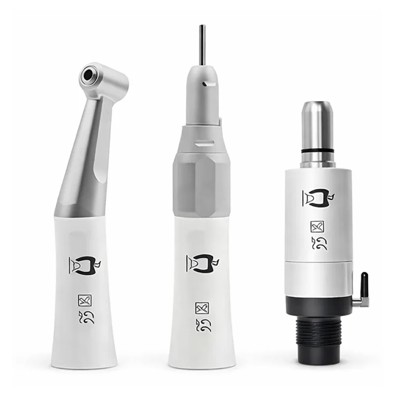 El Kit Micromotor Appledental con pieza recta y contraángulo push — Equipos Odontológicos en Lima, Perú