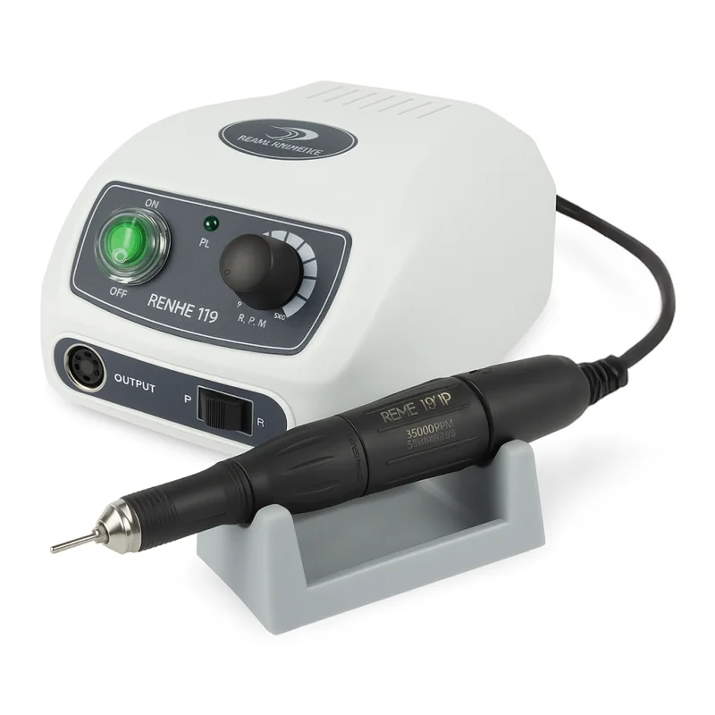 Micromotor eléctrico Renhe 119 diseñado para uso en laboratorio dental — Equipos Odontológicos en Lima, Perú