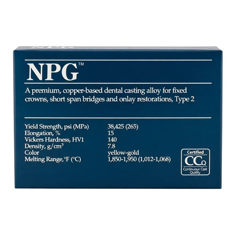 El Metal NPG+1 Tipo III de la reconocida marca Aalba Dent — Cementos y Adhesión en Lima, Perú