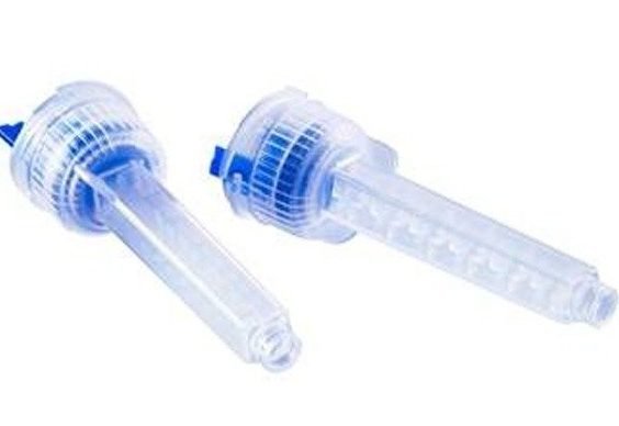 PUNTAS DISPENSADORAS PANASIL AZULES PQ X6 — Alginatos e Impresiones en Lima, Perú