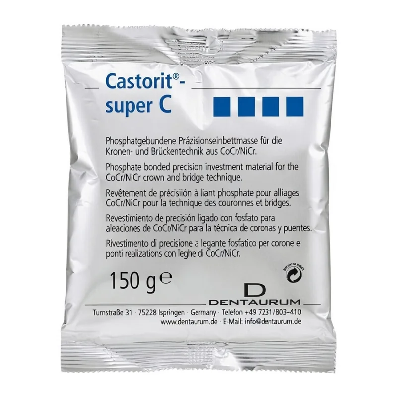 El Revestimiento Castorit Super C de Dentaurum — Laboratorio Dental en Lima, Perú