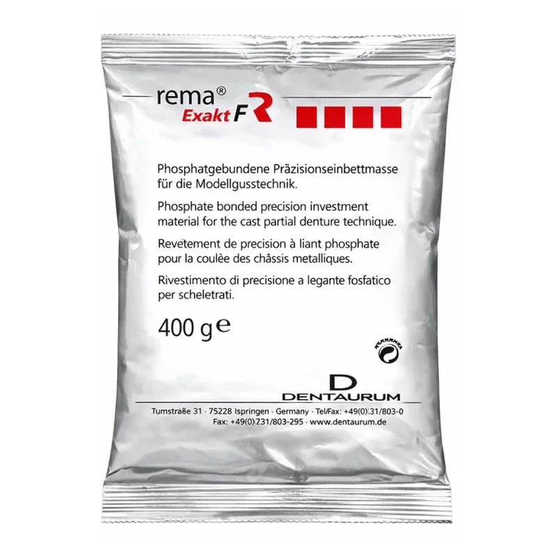El revestimiento Rematitan Exakt Dentaurum — Laboratorio Dental en Lima, Perú