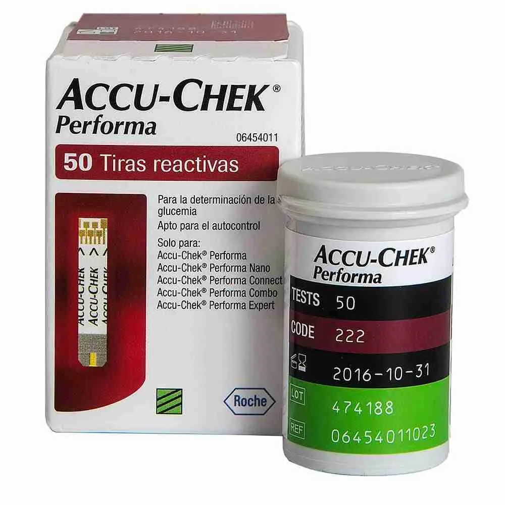 Tiras Reactivas Accu-Chek Performa — Tiras Reactivas en Lima, Perú
