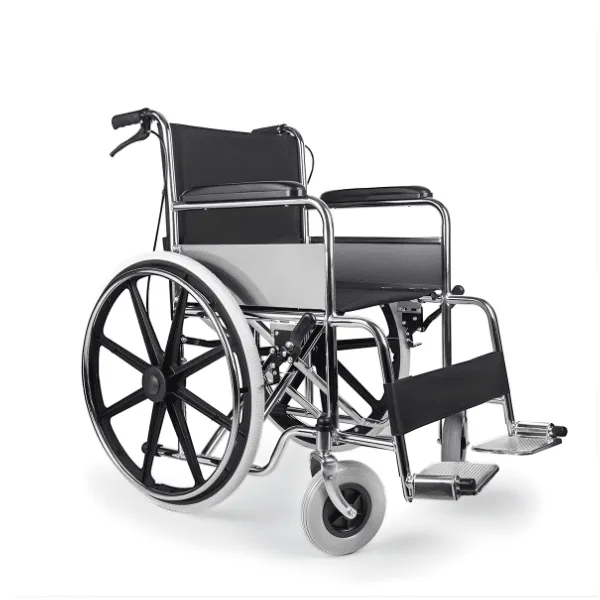 Silla De Aluminio – Brazos Abatibles Y Pies Desmontables — Equipos de movilidad en Lima, Perú