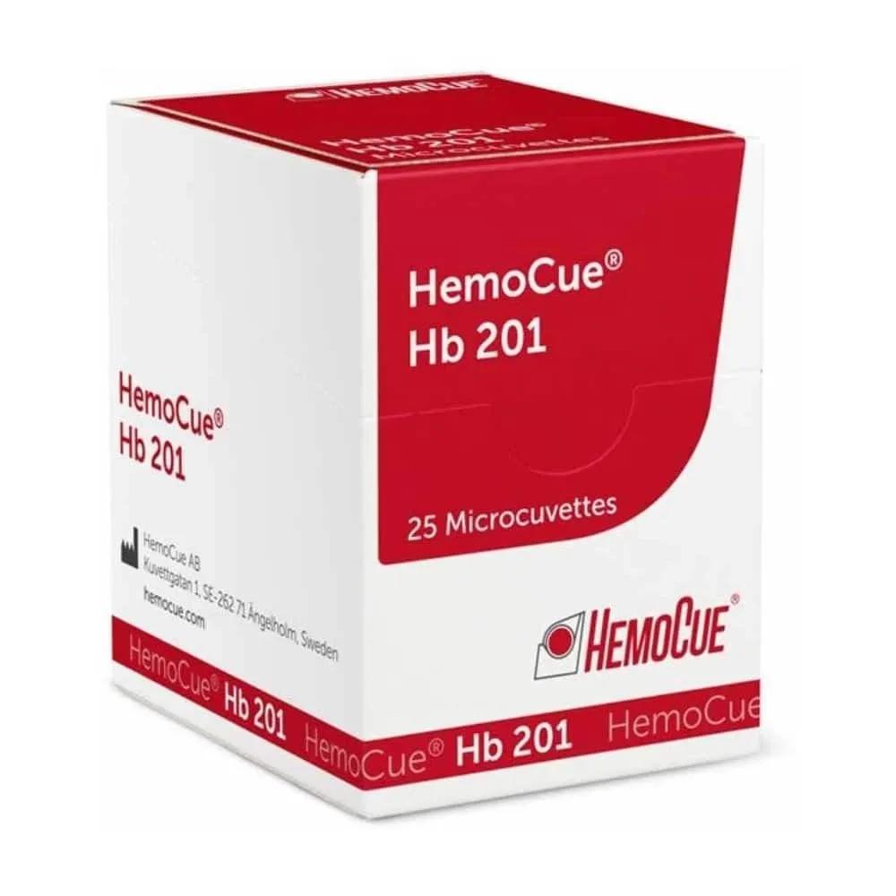 Microcubetas – Hemocue Hb 201+ — Hemoglobinómetro en Lima, Perú