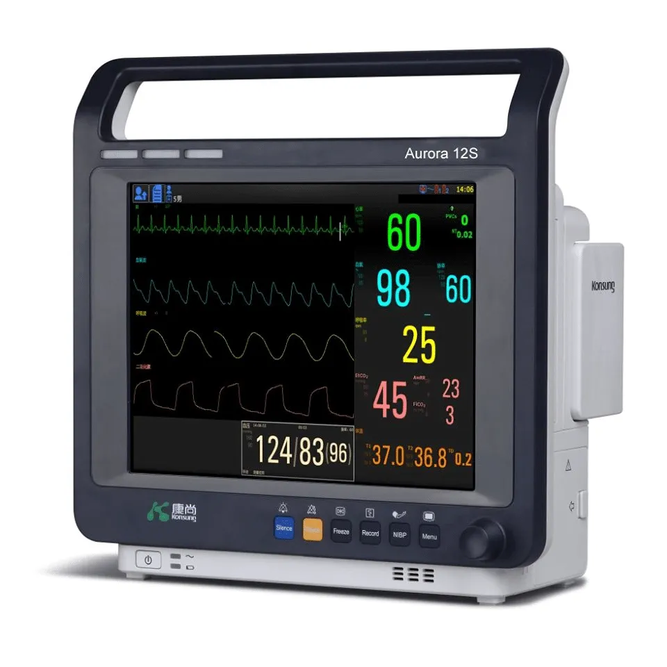 Monitor Konsung Aurora 12s + 6 Parámetros — Monitor de signos vitales en Lima, Perú