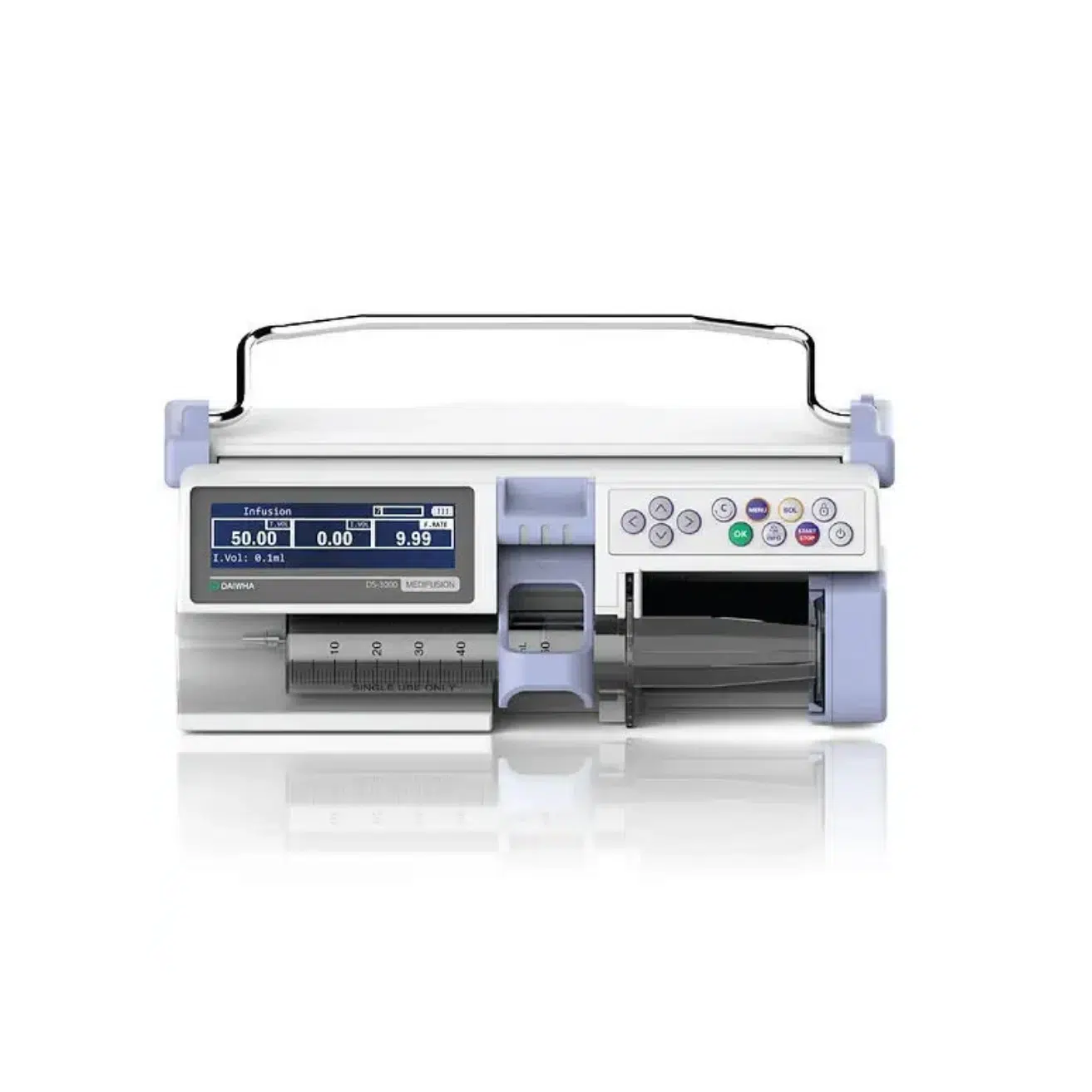 Bomba De Jeringa Daiwha DS-3000 — Bomba de infusión volumétrica en Lima, Perú