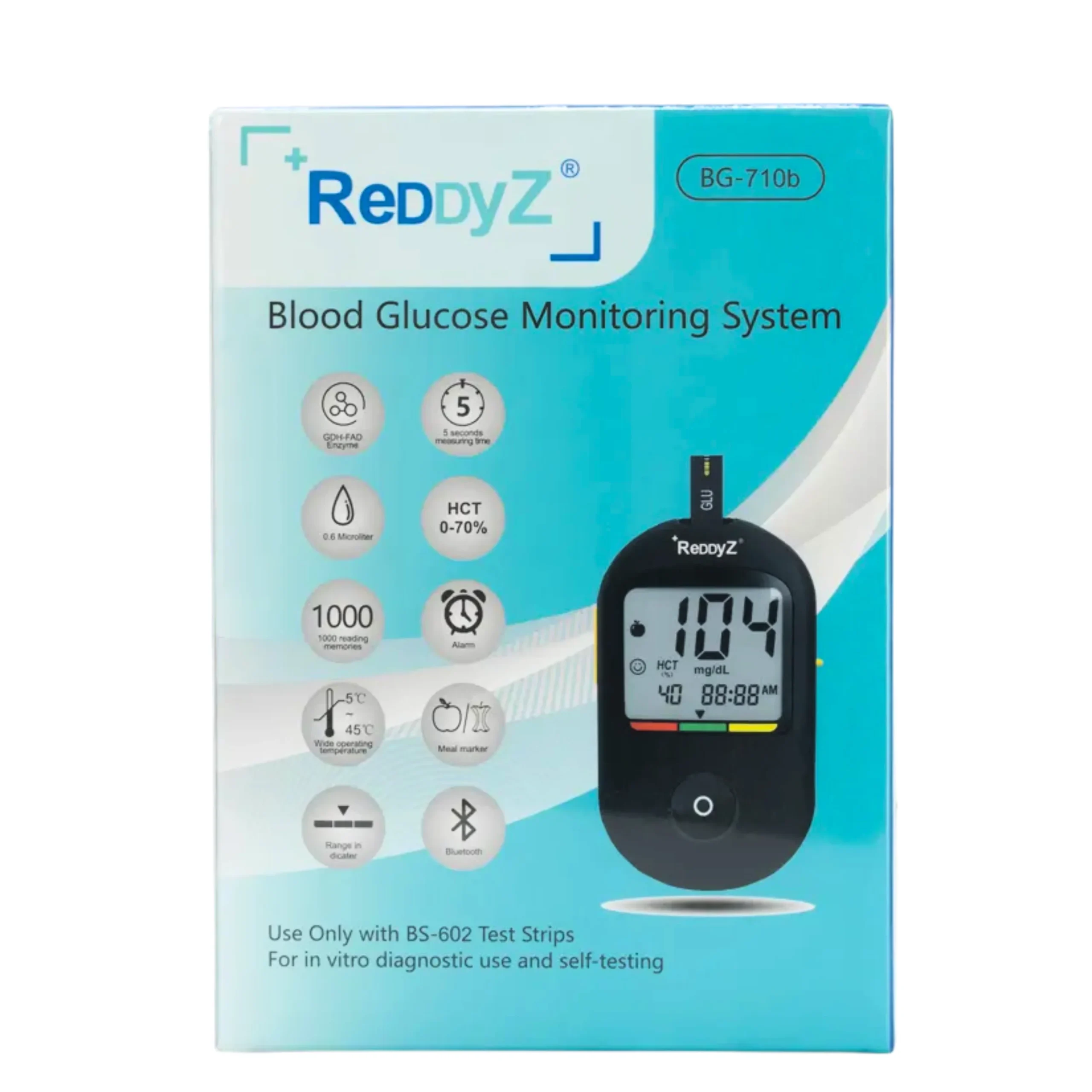Glucómetro REDDYZ BG-710B — Glucómetro en Lima, Perú