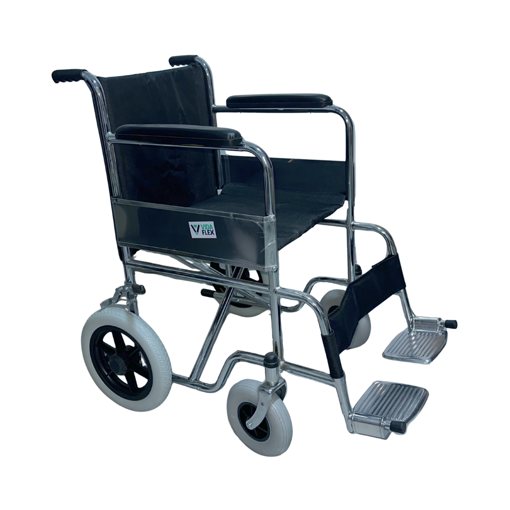 Silla de Ruedas de Paseo Cromada Lima