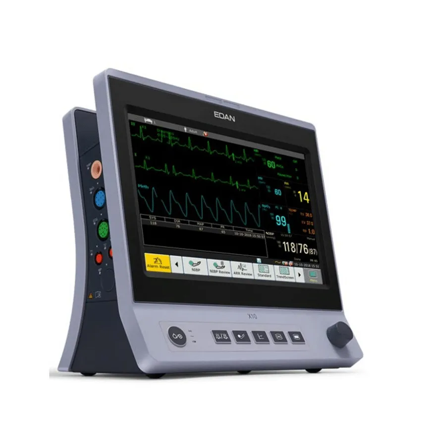 Monitor Multiparámetros EDAN X10 — Monitor de signos vitales en Lima, Perú