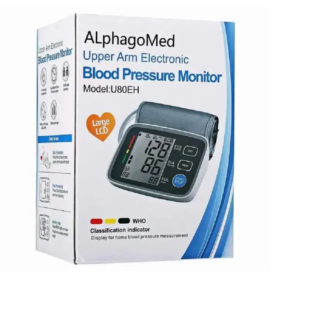 Tensiómetro digital de brazo Alphagomed — Tensiómetro en Lima, Perú
