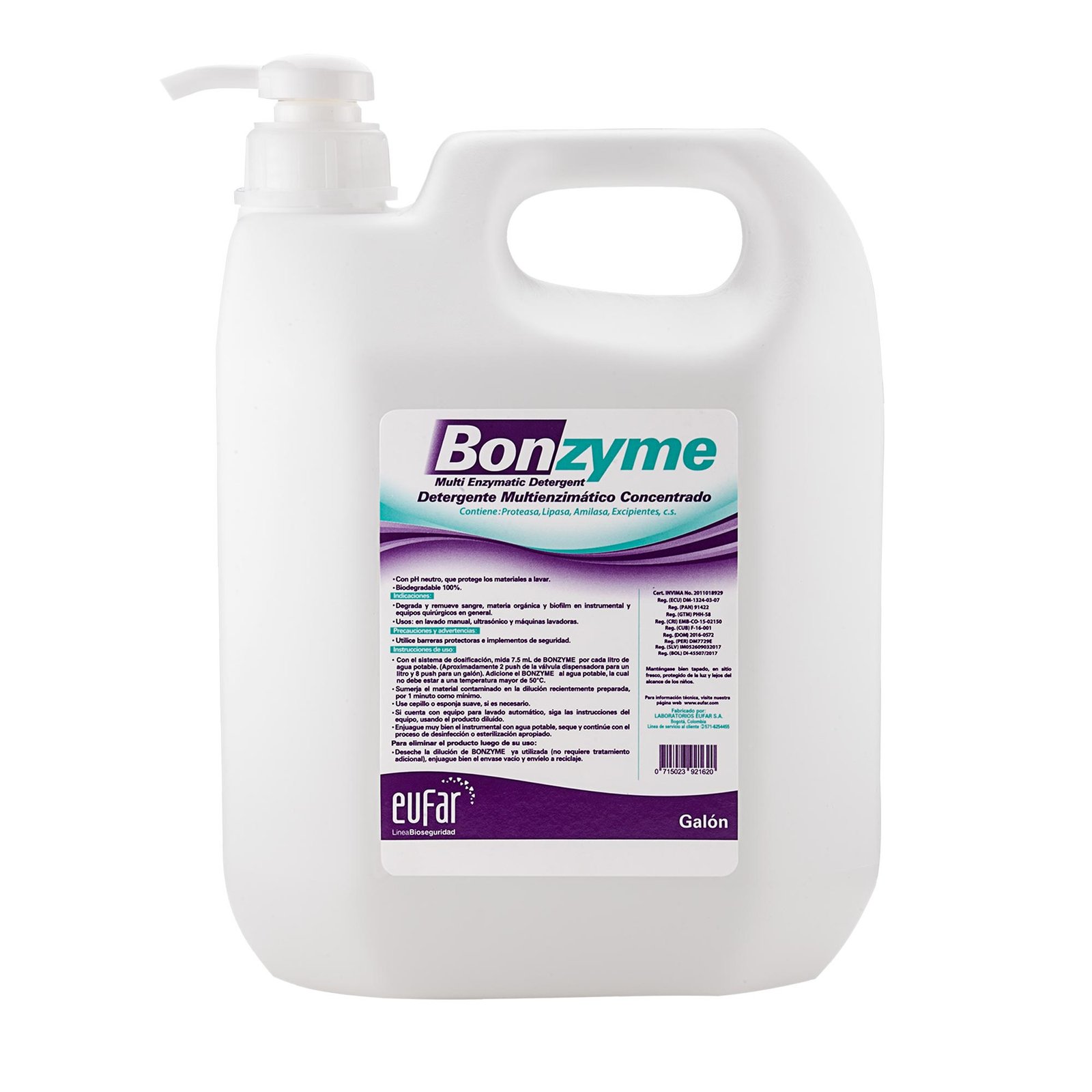 BONZYME (Detergente Multienzimático) – Galón — Endodoncia en Lima, Perú