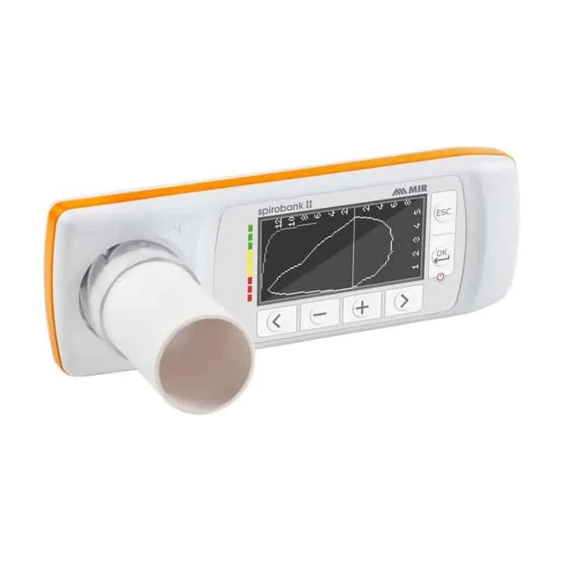 Espirómetro portátil MIR Spirobank II Smart — Espirómetro en Lima, Perú