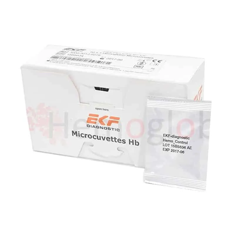 Microcubetas para EKF Hemocontrol — Hemoglobinómetro en Lima, Perú