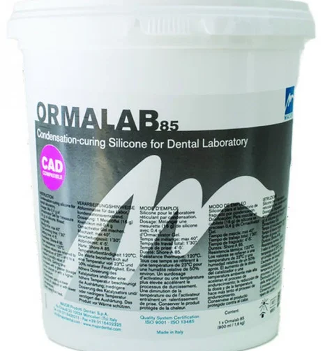 ORMALAB 1.5KG SILICONA LABORATORIO — Siliconas de Impresión en Lima, Perú