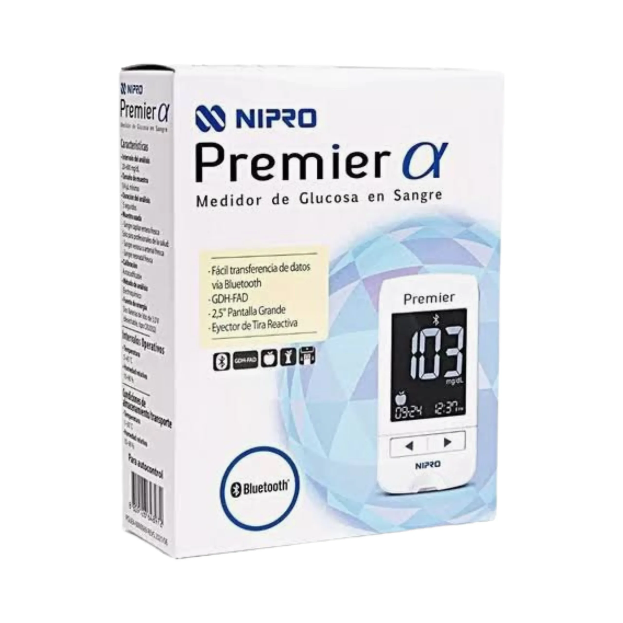 GLUCOMETRO NIPRO PREMIER — Glucómetro en Lima, Perú