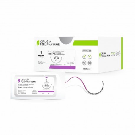 SUTURA ACIDO POLIGLICOLICO — Periodoncia en Lima, Perú