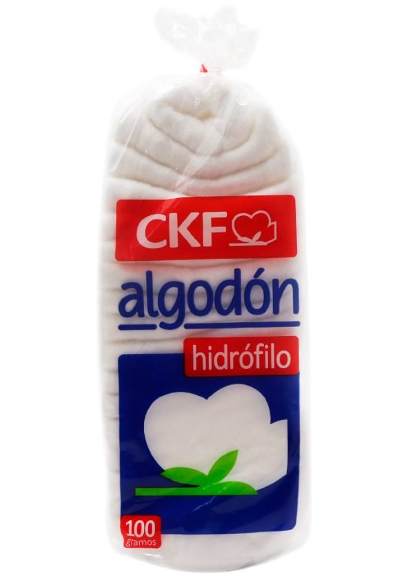 ALGODON CKF 100GR — Bioseguridad y Desinfección en Lima, Perú