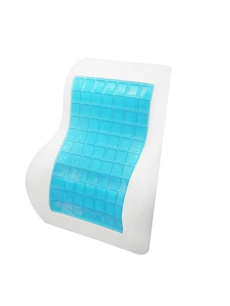 Cojin Respaldar Lumbar Premium Gel Ortopédico con Funda — Cojines Ortopédicos en Lima, Perú