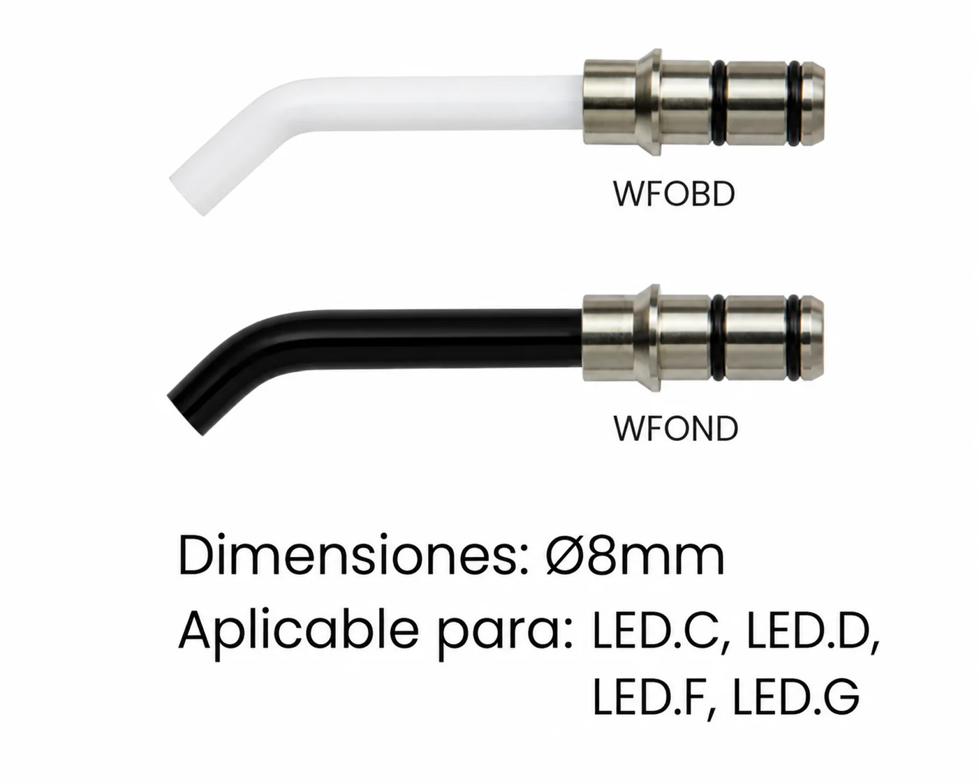 FIBRA ÓPTICA PARA LED C, LED D, LED F, LED G — equipo médico en Lima, Perú | Webley