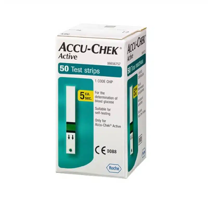 Tiras Reactivas Accu-chek Active — Tiras Reactivas en Lima, Perú