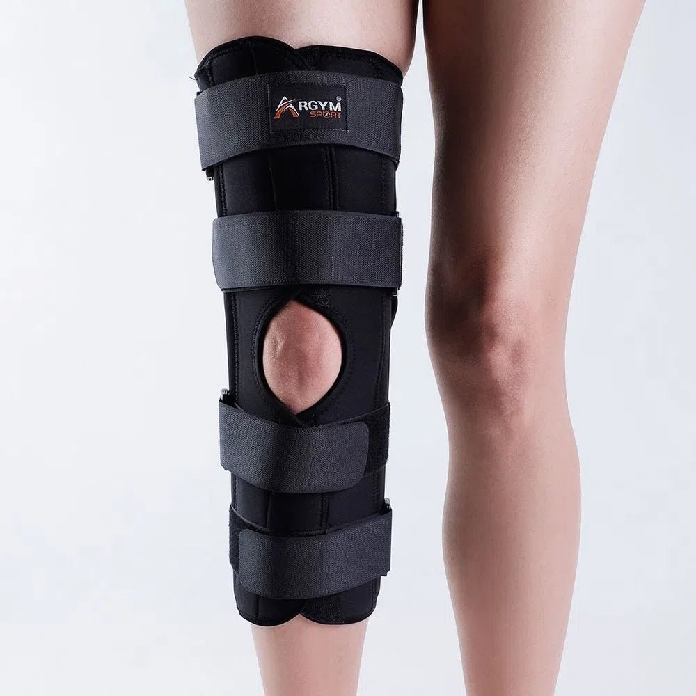 Inmovilizador De Rodilla Ortopedico Con Barras De Aluminio — Fajas y Férula – Férulas Ortopédicas en Lima, Perú