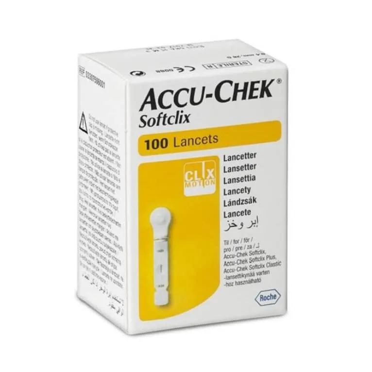 Lancetas Accu-chek Softclix — Tiras Reactivas en Lima, Perú