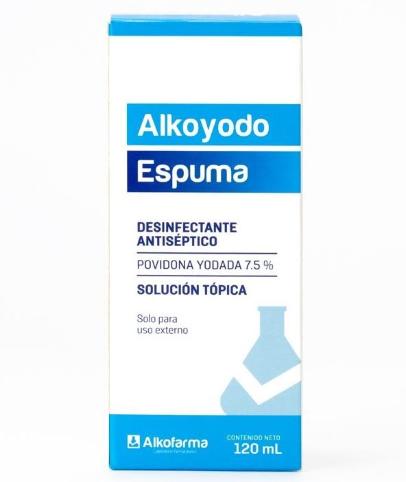 ALKOYODO ESPUMA — Bioseguridad y Desinfección en Lima, Perú