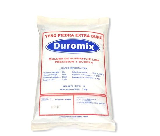 YESO DUROMIX TIPO III EXTRA DURO — Laboratorio Dental en Lima, Perú