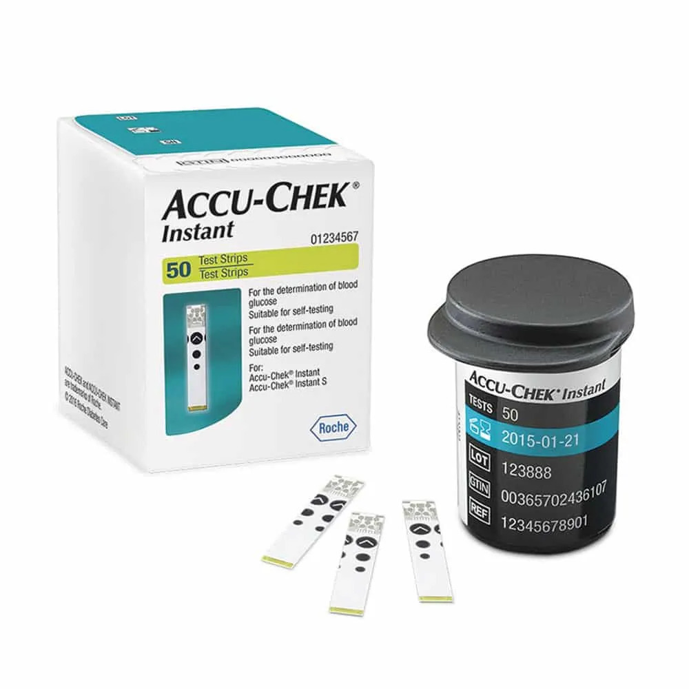Tiras Reactivas Accu-chek Instant — Tiras Reactivas en Lima, Perú